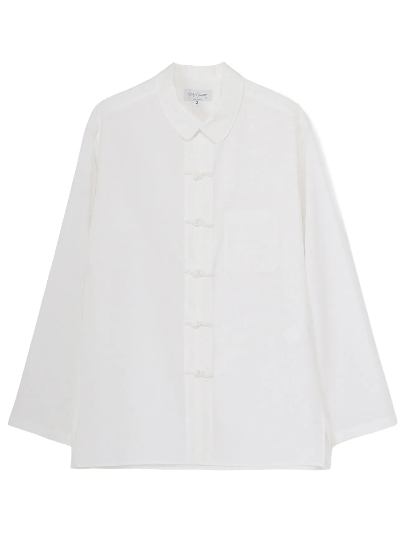 100/2 BROAD CHINA BUTTON BLOUSE Winter Retreat