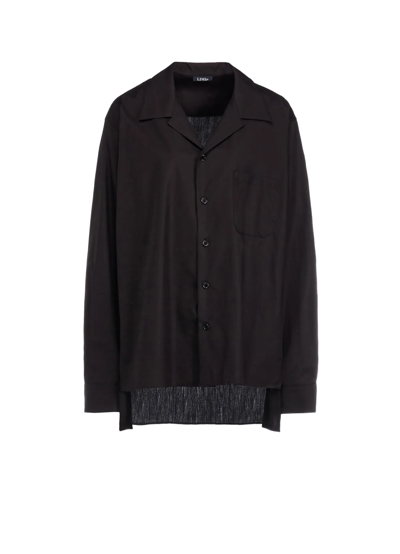 100/2 BROAD COTTON OPEN COLLAR SHIRT Inner Layer