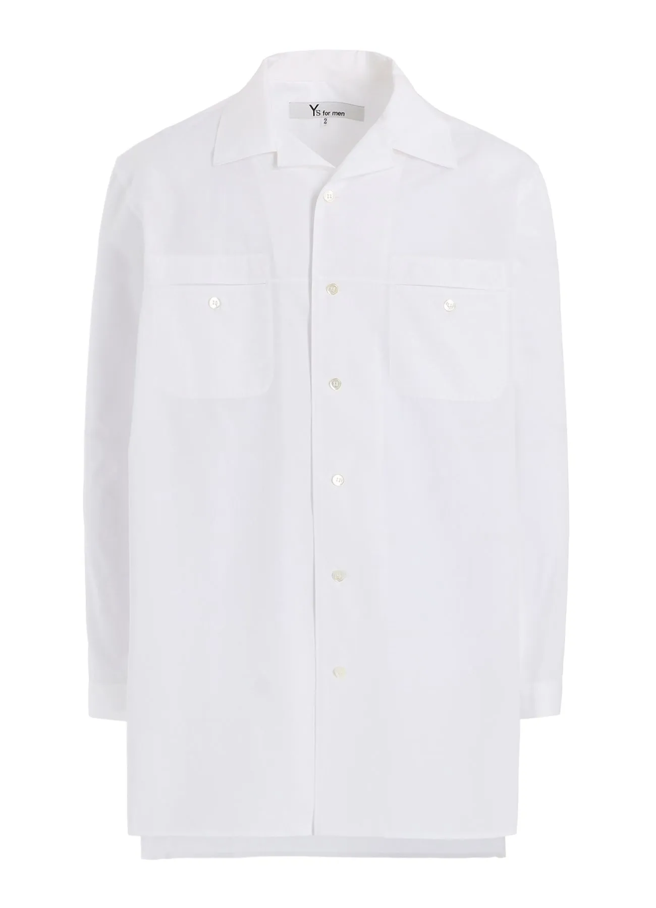 100/2 BROAD SHIRT WITH OPEN COLLAR Breathable Underarm Vents Lounge Wear