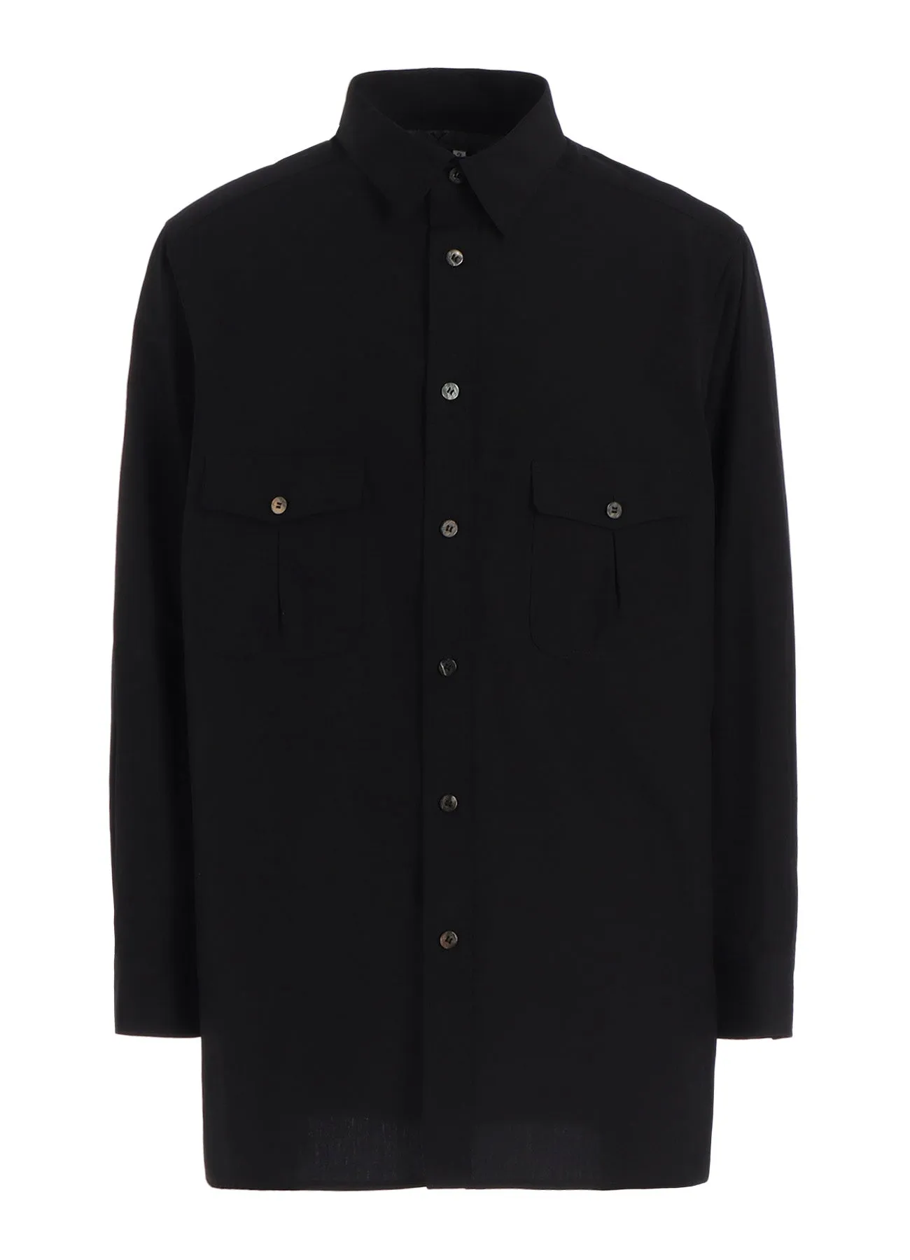 Ruffle Edge 100/2 BROAD SHIRT WITH OUT POCKET