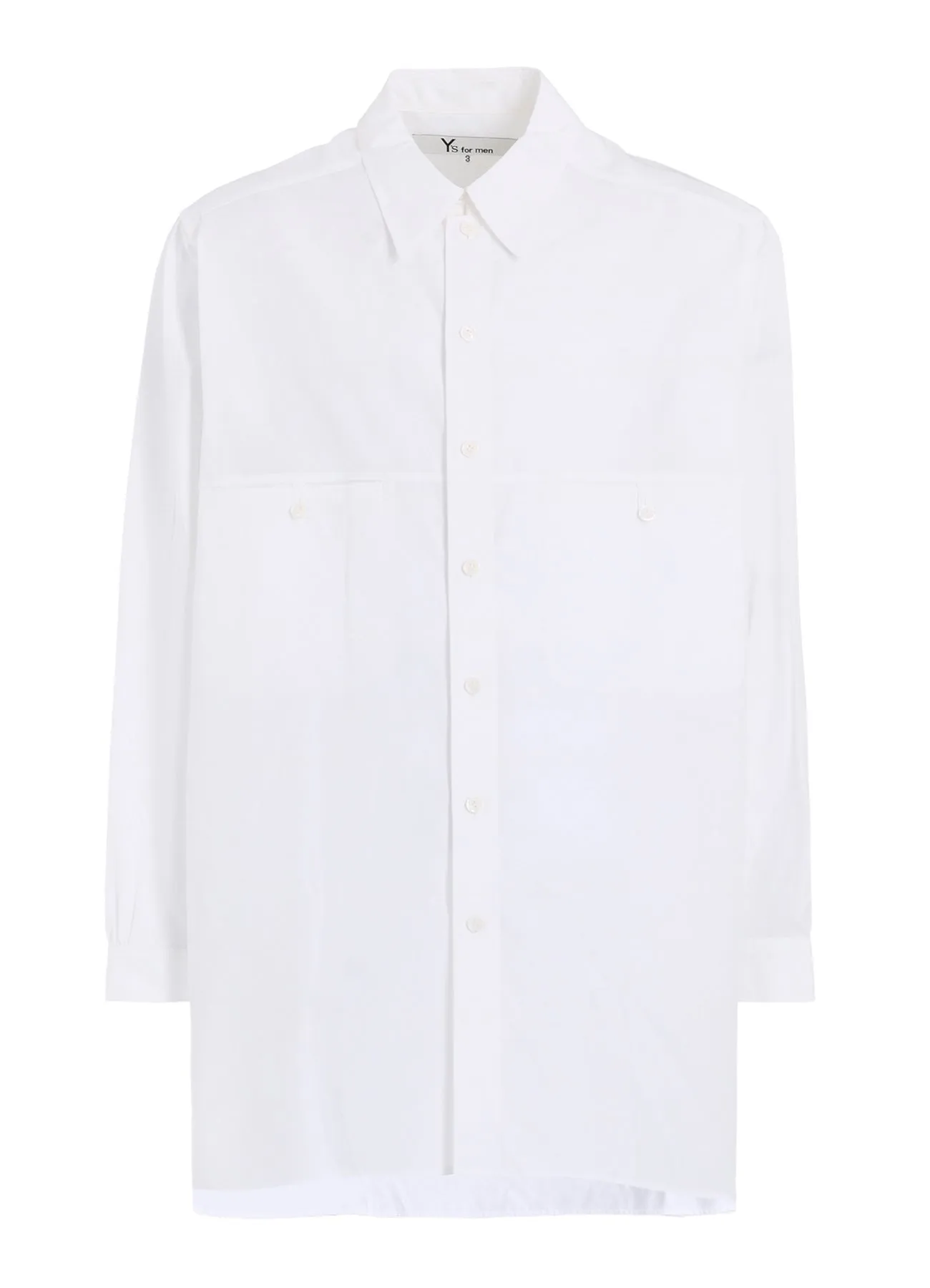 100/2 BROAD SHIRT WITH PANEL POCKET Designer Look