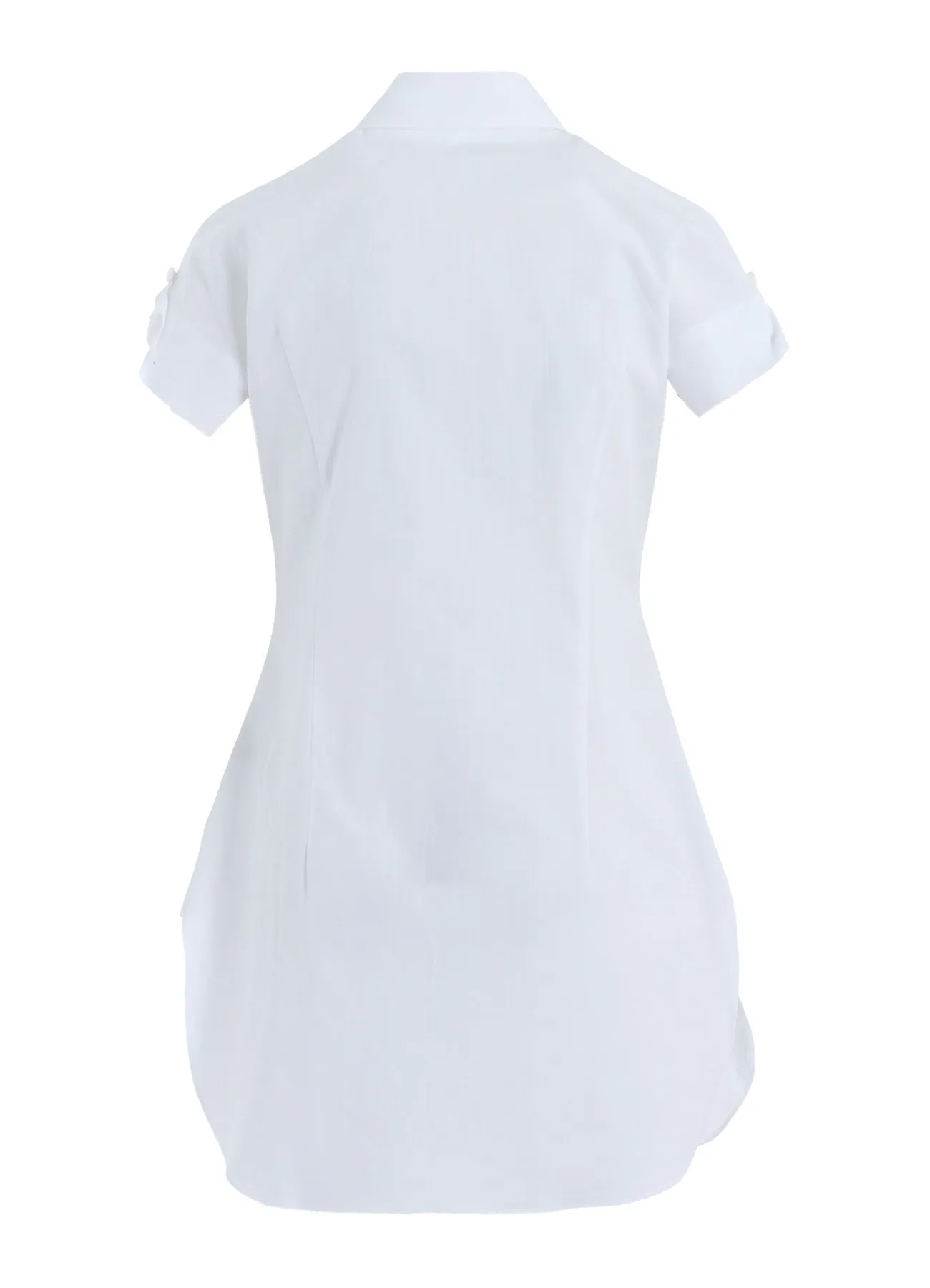 Custom Fit 100/2 COTTON BROAD TURN-UP SHIRT