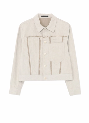 Formula city break 10oz DENIM PANELLED JACKET