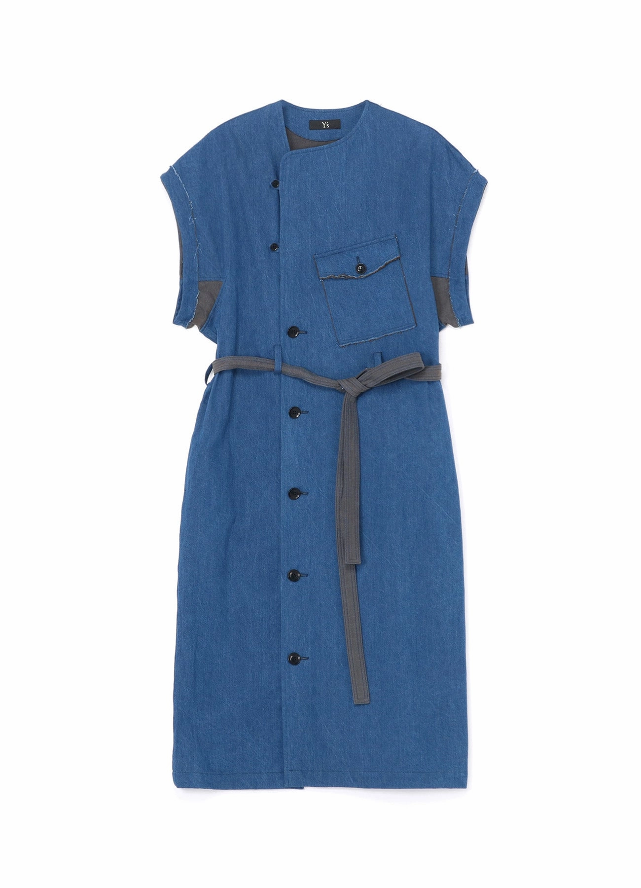 10oz DENIM SURGICAL GOWN DRESS Sheer Look Smooth Vibes