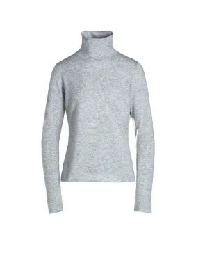 Basic Style 12G EMBROIDERY PLAIN WEAVE EMBROIDERY TURTLE NECK PO