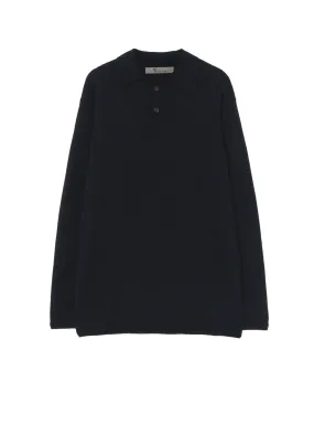 12G JERSEY Y's for men LOGO POLO KNIT Winter Wardrobe