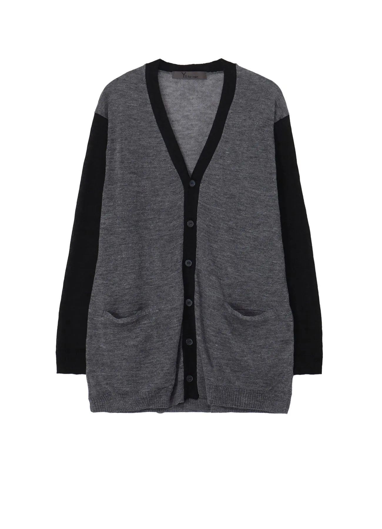 Home Casual 12G KNIT CARDIGAN WITH LOGO