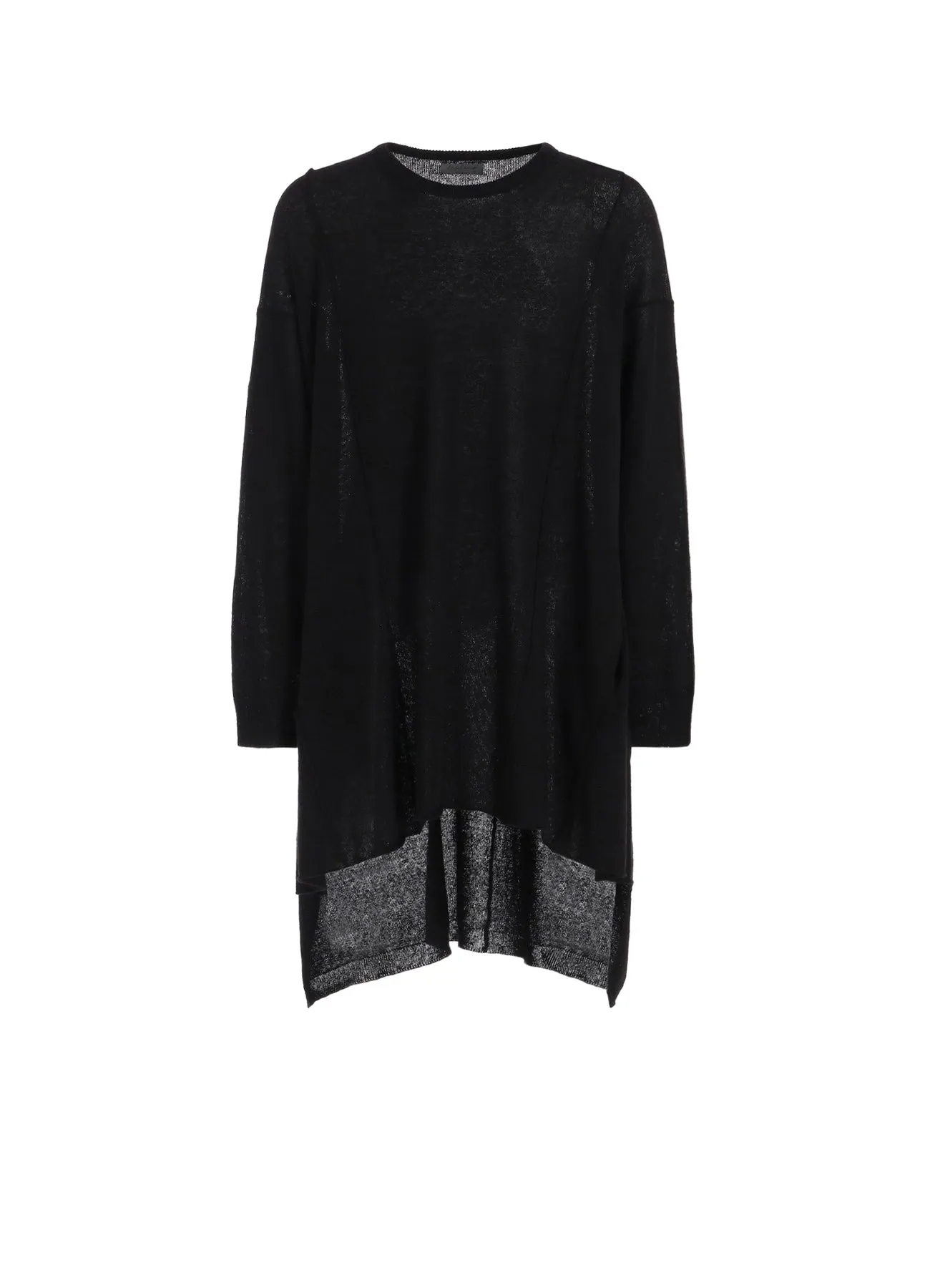 12G1P JERSEY UNEVEN LONG SLV Circular Knit