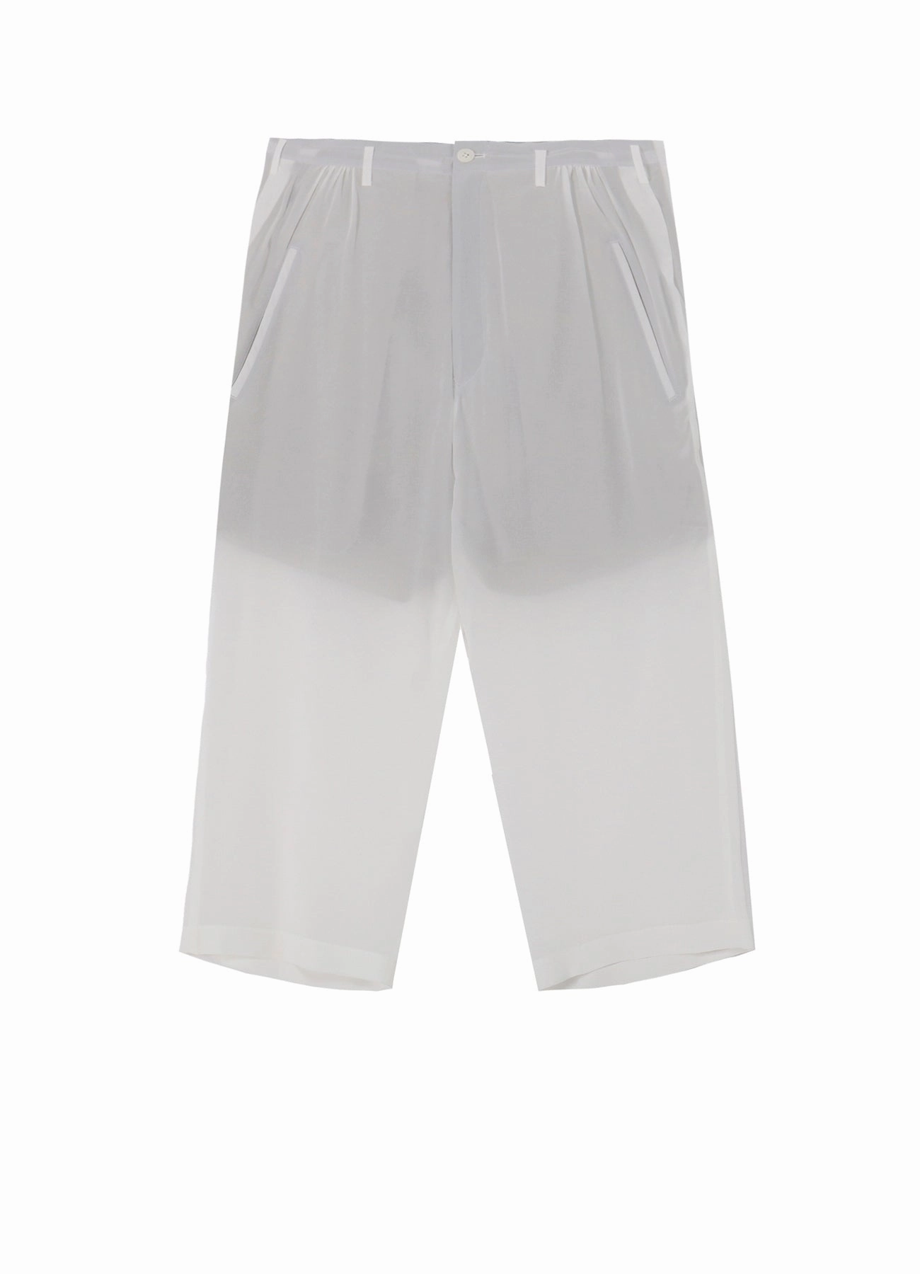 Light wash 12M SILK DESIN WAIST GATHER PATNS