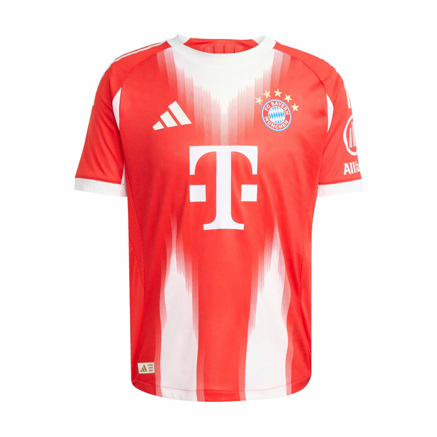 25/26 Bayern Munich Authentic Home Jersey -Mens Effortless Daywear