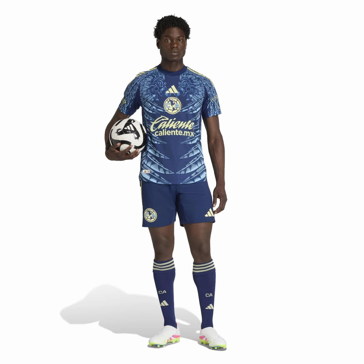 AntiPilling Treatment Active Style 25/26 Club America Authentic Away Jersey -Mens