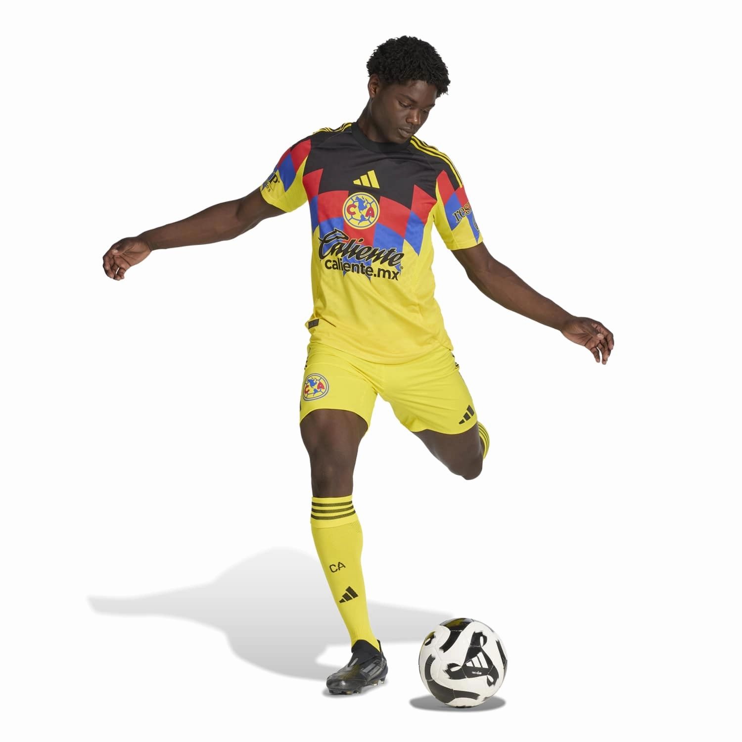 25/26 Club America Authentic Home Jersey -Mens Chafe Free Armhole