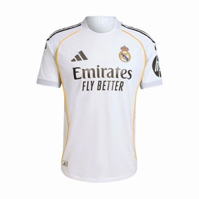25/26 Real Madrid Authentic Home Jersey -Mens Travel convenience