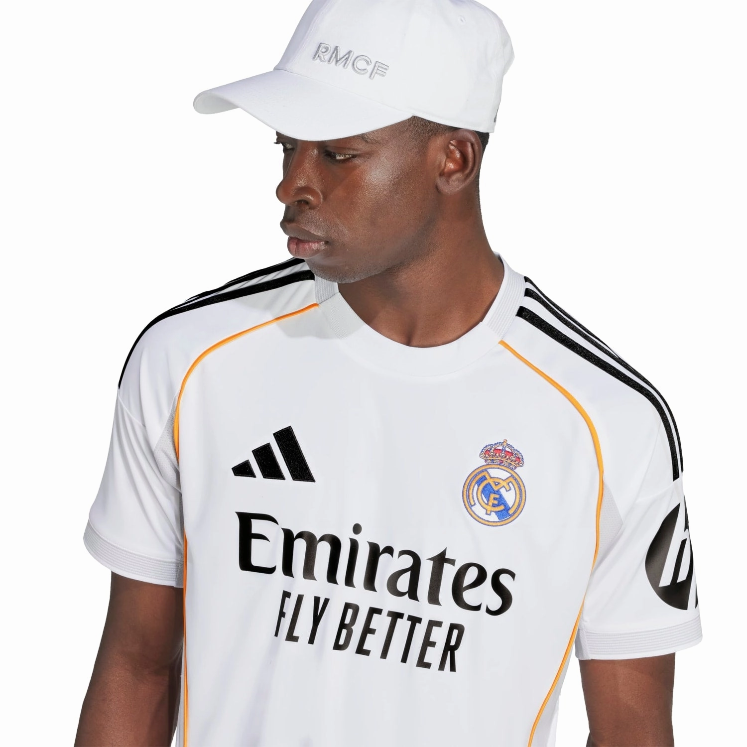 Travel Comfort Style Cool Layering 25/26 Real Madrid Home Jersey -Mens