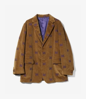 Flexible 3B Jacket ?C Tan Papillon Embroidered Corduroy