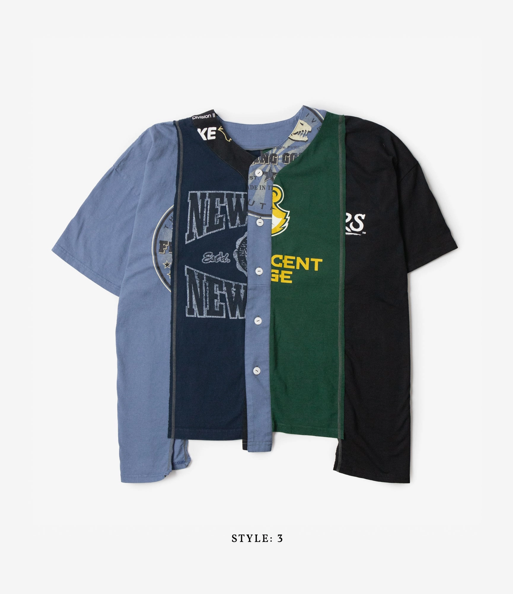 4 Cuts Wide College Baseball Shirt Classic Design Autumn coziness