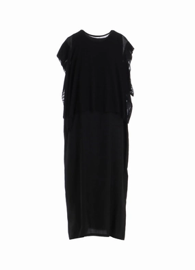 Chilly Wear 4OZ CU/DUNGAREE TWILL TULLE LAYERED DRESS