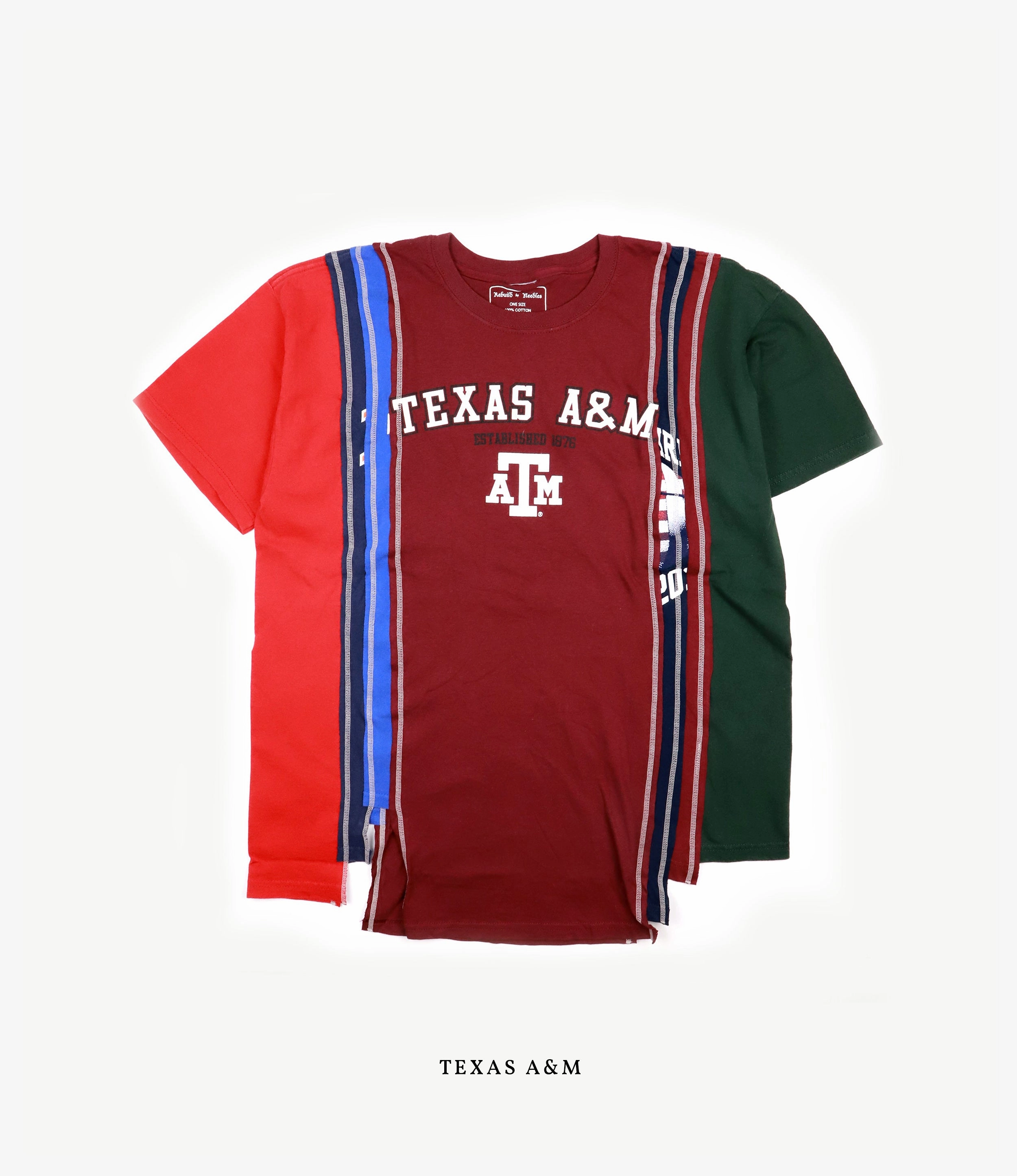 7 Cuts Wide T-Shirt ?C?College Formal Style