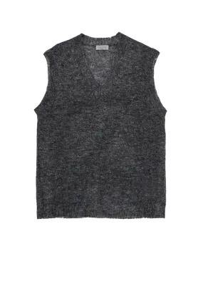 EcoFriendly Material Blend 7G1P PLAIN STITCH V VEST