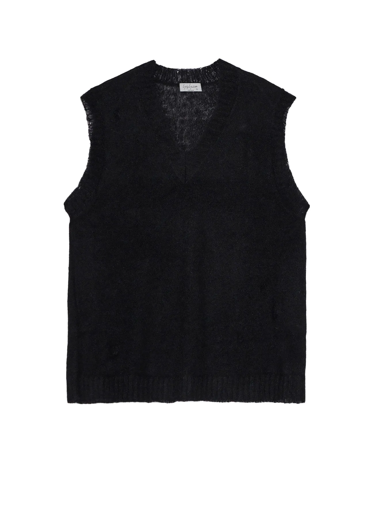 Seamless Circular Knit 7G1P PLAIN STITCH V VEST