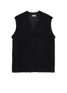 Seamless Circular Knit 7G1P PLAIN STITCH V VEST