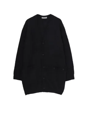 Daily Warmth Everyday Use 7G2P PLAIN STITCH BUTTON D V NECK CARDIGAN