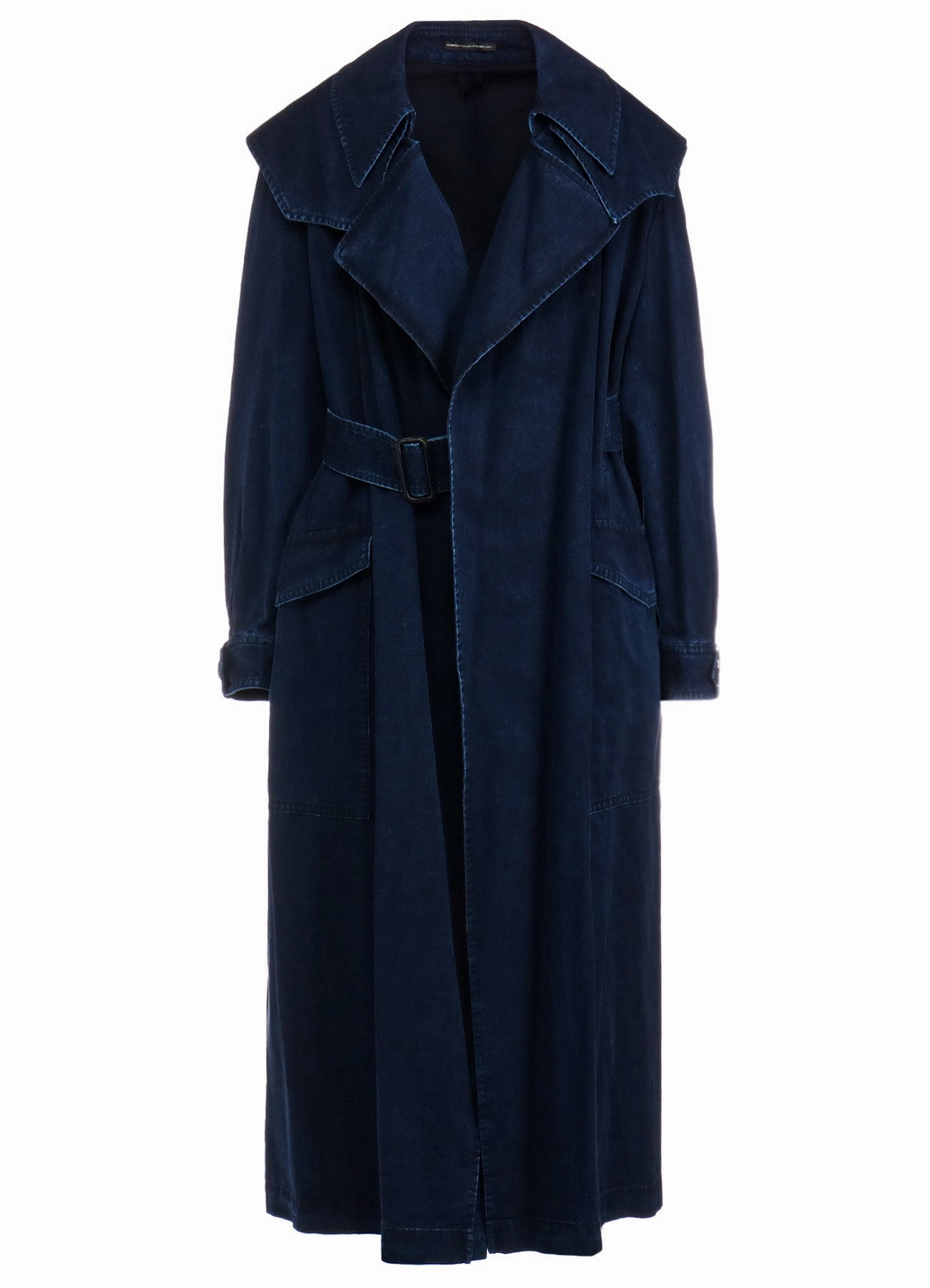 Reflective Trim 8OZ CE/C/ DENIM TRENCH COAT