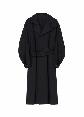 Crisp Layer Classic Cut 8OZ UNEVEN YARN DENIM R-MODS TRENCH COAT