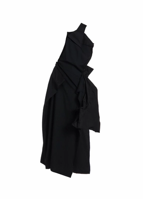 <100/1> <007/1> BOX DETAIL SUSPENDER SKIRT Elegant Look Sleek Texture