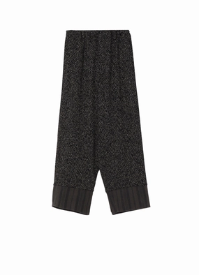 Quick Fit Wear OdorResistantFinish ??PIECE UNIQUE/AOYAMA??W/WASHI HEM SWITCH PANTS