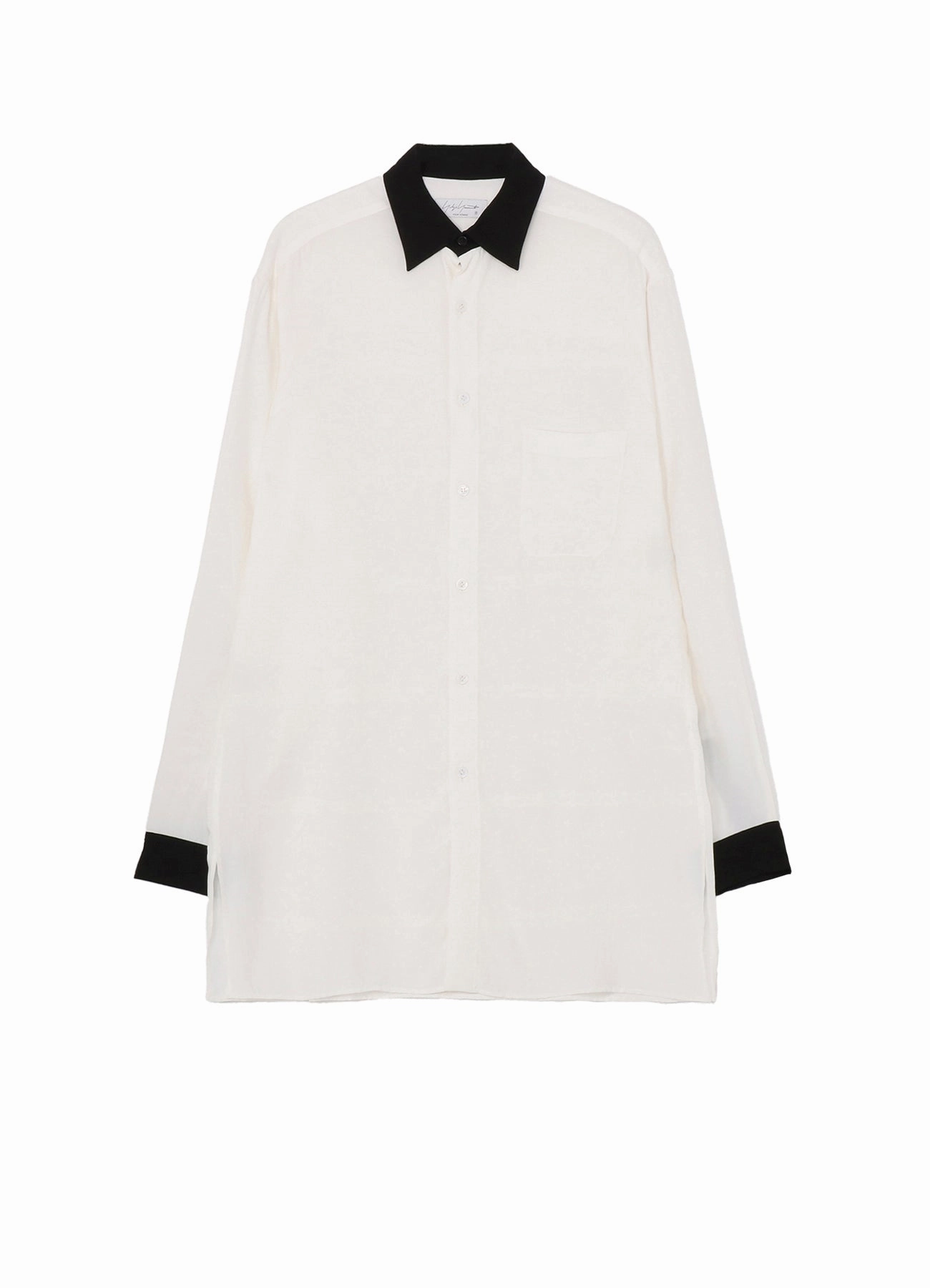 ??PIECE UNIQUE/THE SHOP??R/S PEARL MONOTONE BLOUSE Inner Glow Stylish and Comfortable