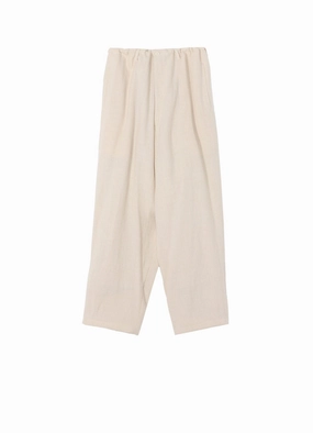 All weather ??PIECE UNIQUE/THE SHOP??W/Li REFINE SIDE TUCK PANTS