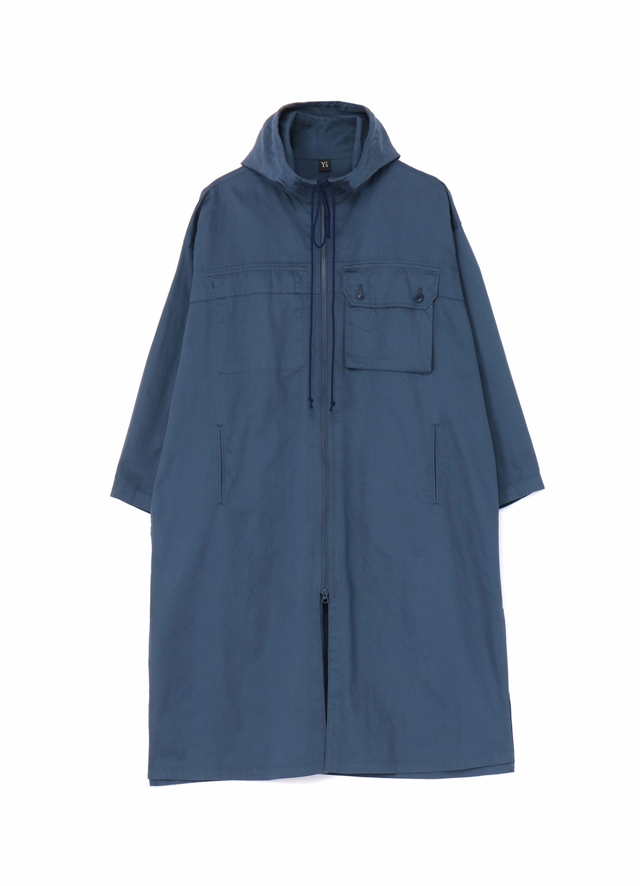 [Y's BORN PRODUCT] COTTON TWILL HOODED COAT Sharp Style