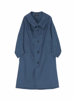 Daily Essential fall season [Y's BORN PRODUCT] COTTON TWILL LONG CAPE COAT