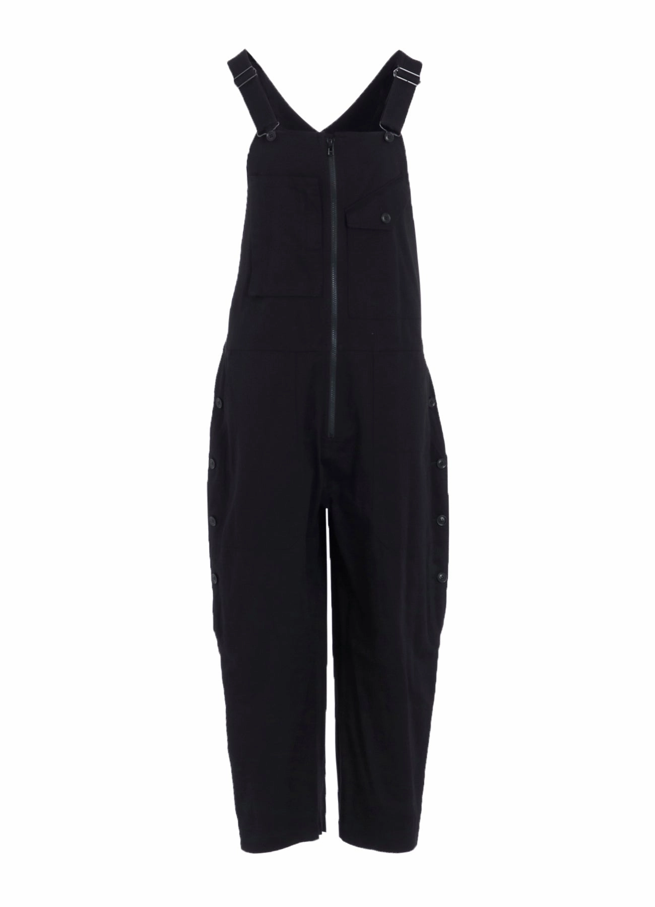 [Y's BORN PRODUCT] COTTON TWILL OVERALL wrap waist