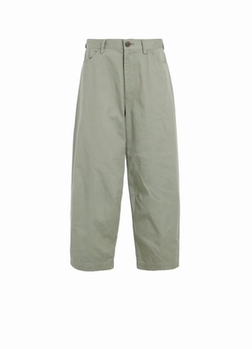 [Y's BORN PRODUCT] COTTON TWILL PANTS Fit For Movement Layer Ready