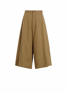 [Y's BORN PRODUCT] COTTON TWILL SAROUEL WITH CLOTH Tough Materials