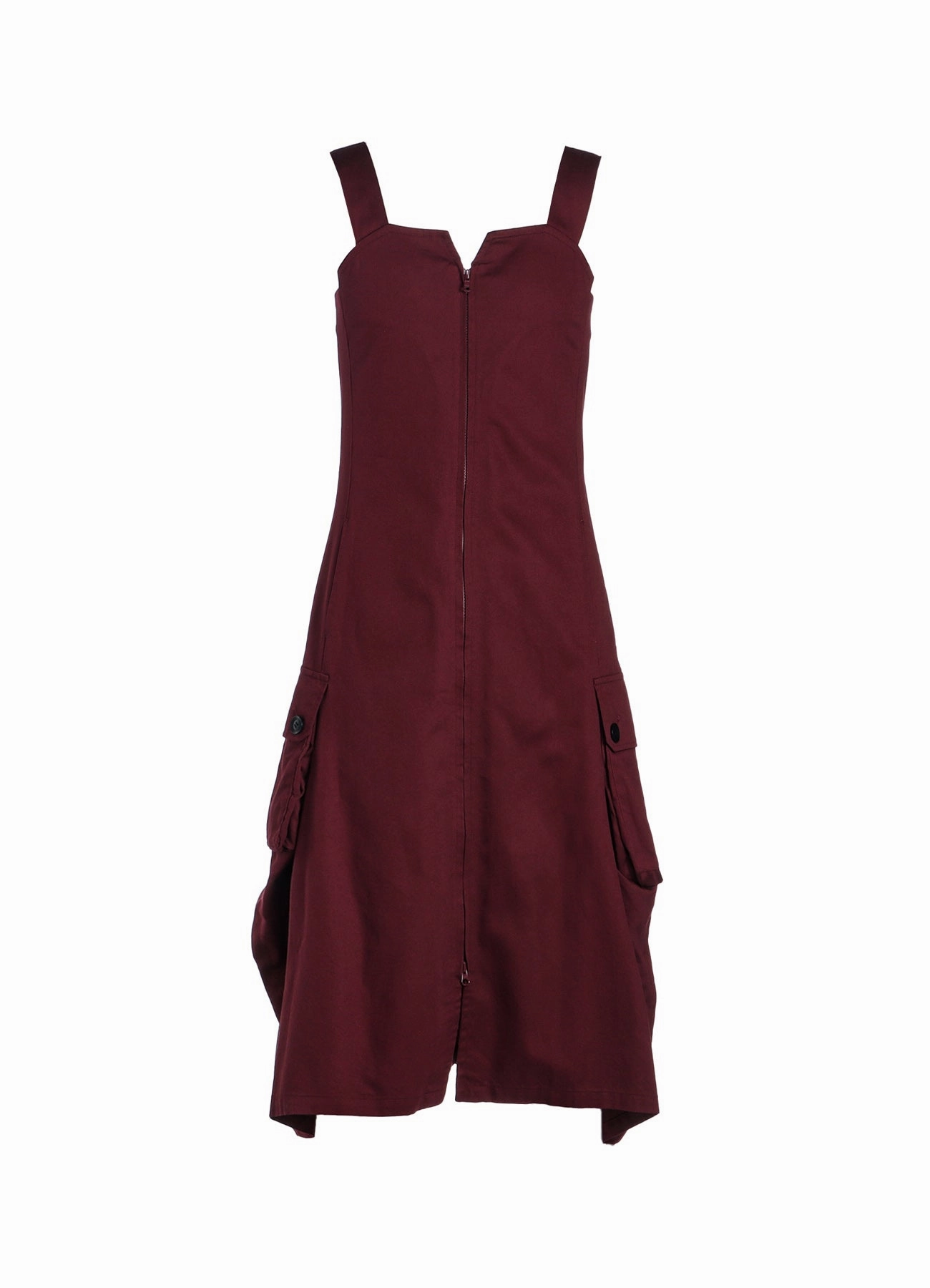 Feminine Structure [Y's BORN PRODUCT] COTTON TWILL WORK DRESS