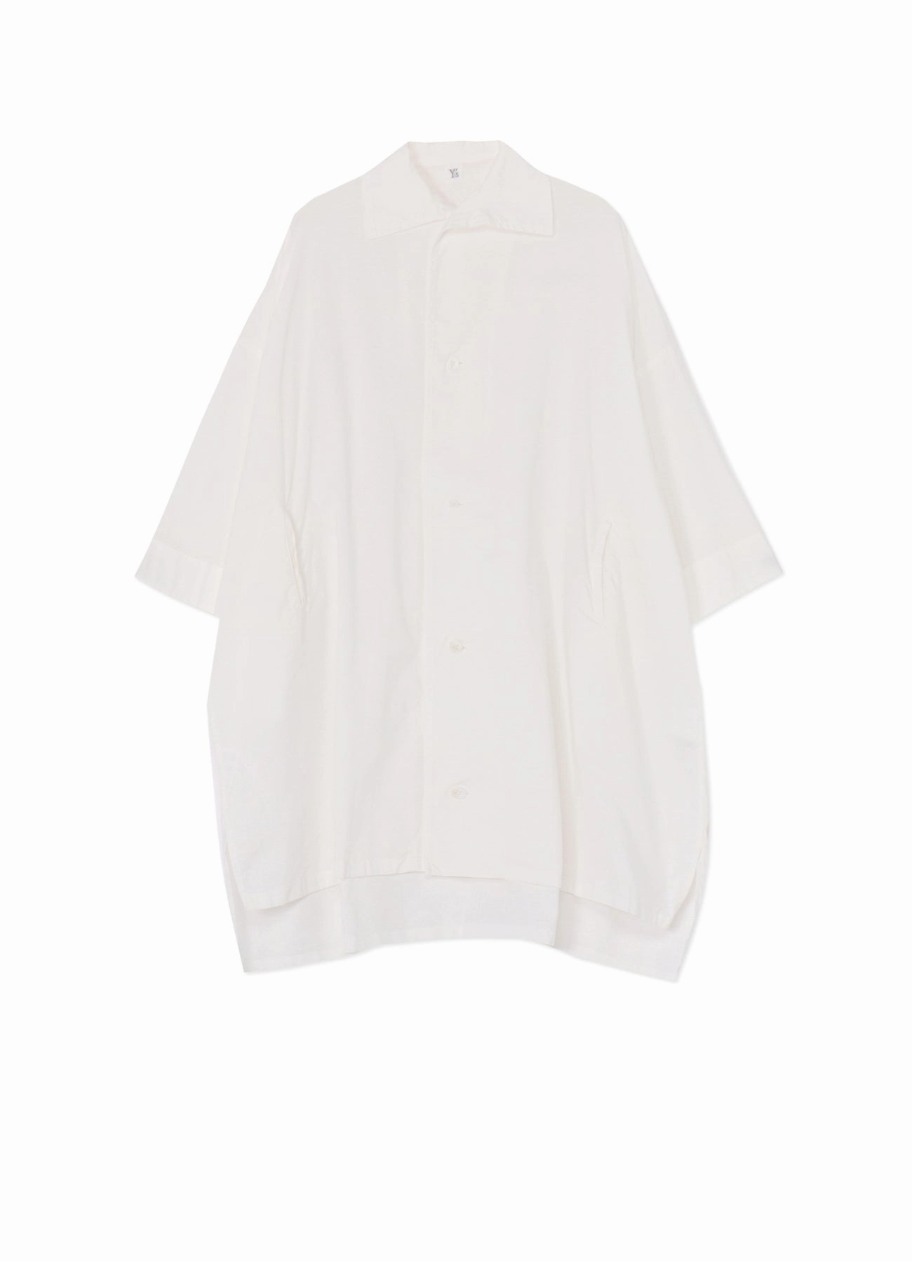 [Y's BORN PRODUCT] THIN COTTON TWILL OVERSIZED DRESS Street Ready