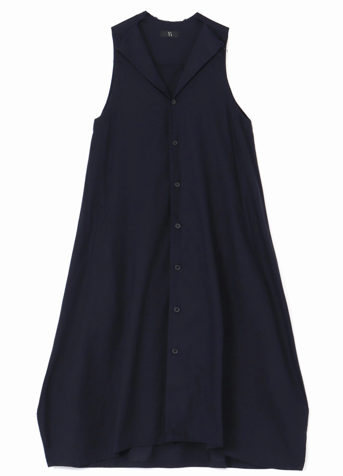 Playful printed gown Modern Movement [Y's BORN PRODUCT] THIN COTTON TWILL SLEEVELESS DRESS