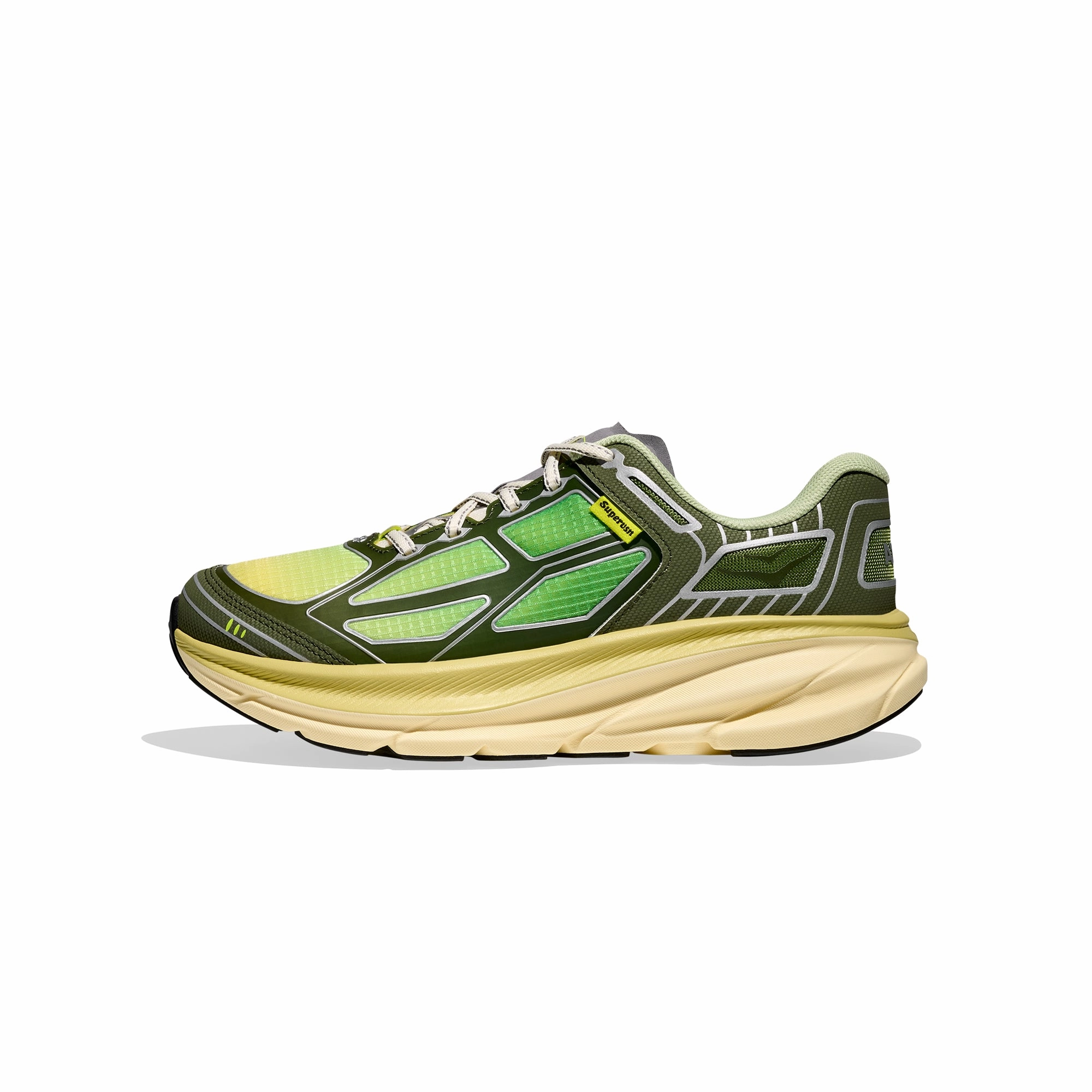Hoka U Clifton One9 Supervsn Shoes Heel lock