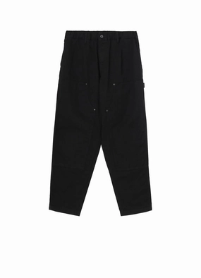 Smooth Texture BLACK SCANDAL KATSURAGI DOUBLE KNEE WORK PANTS