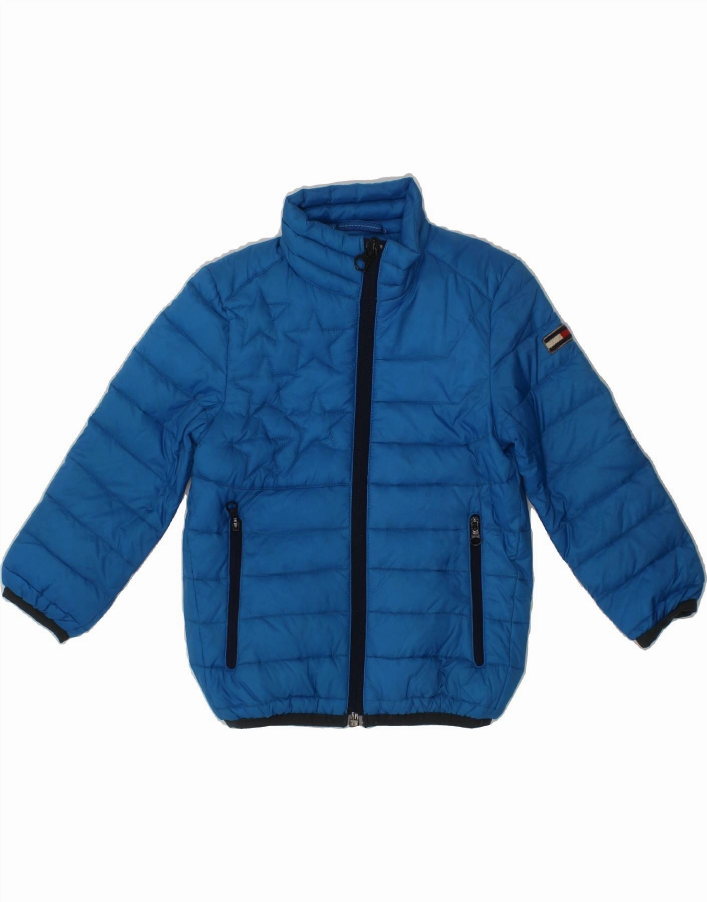 snag resistant Mask TOMMY HILFIGER Baby Boys Padded Jacket 9-12 Months Blue Nylon