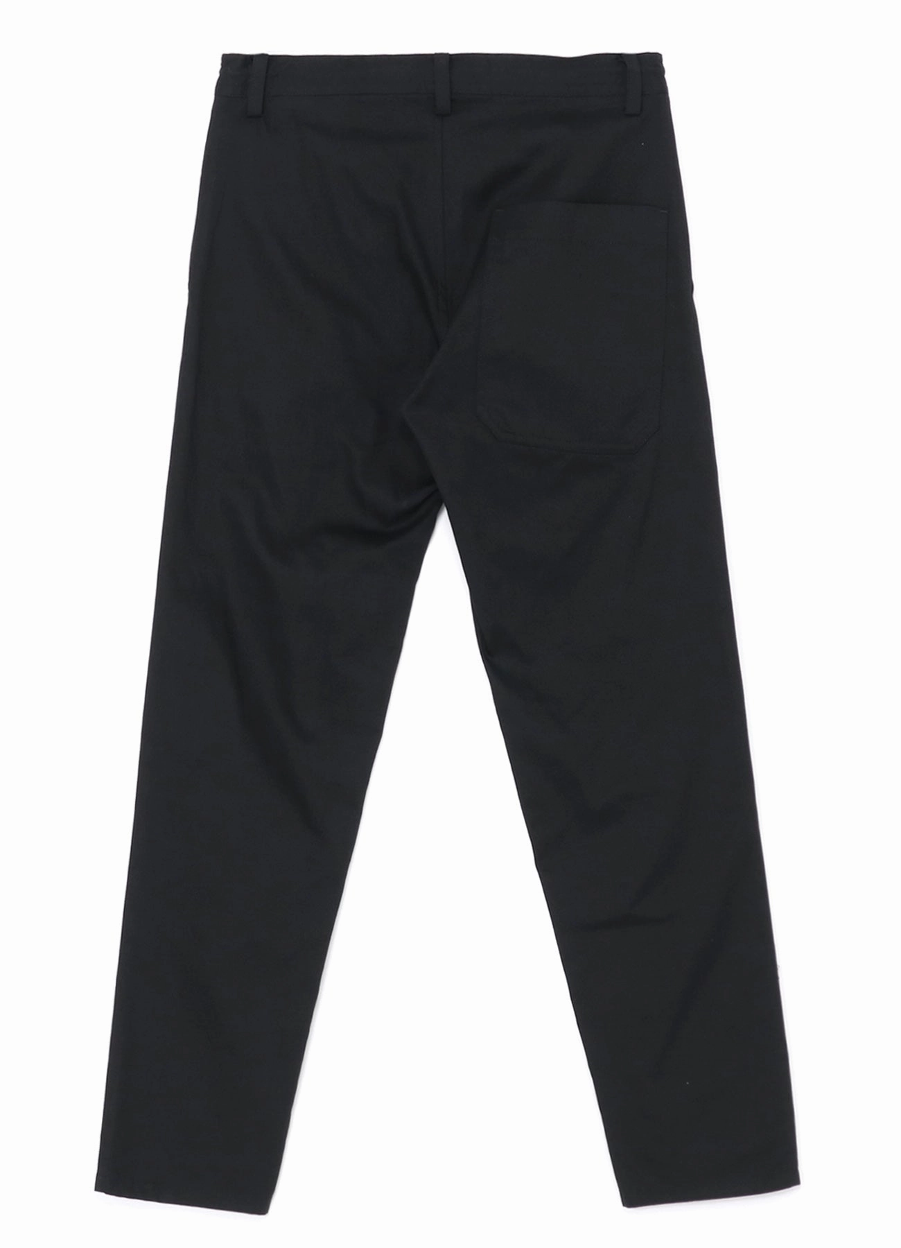 [Y's BORN PRODUCT] COTTON TWILL SLIM FIT DRAWSTRING PANTS Compact Fit