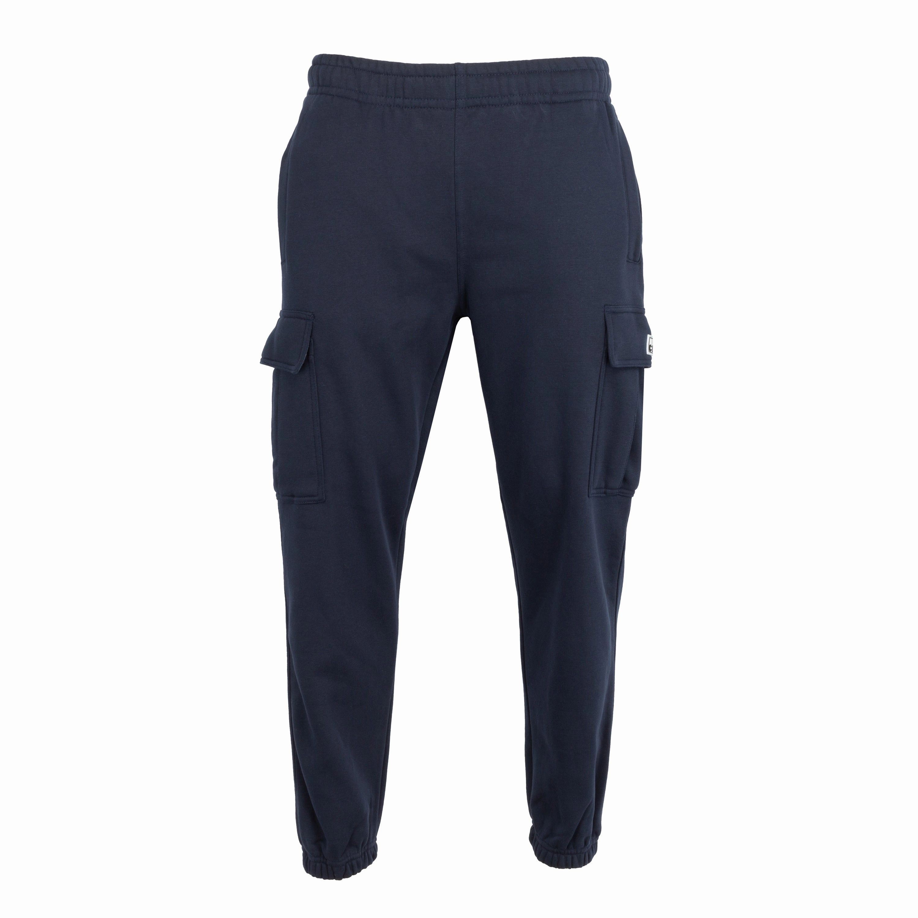 Ultra Soft Inner Layer Simple Comfort Wear Tapered Cargo Fleece Pant - Mens