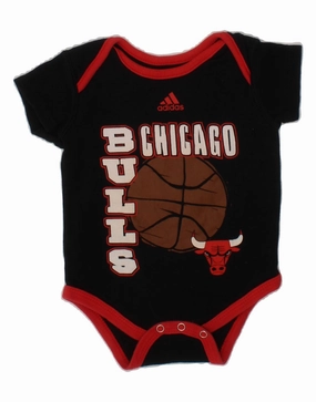 ADIDAS Baby Boys Graphic Bodysuit 6-9 Months Black Cotton Casual Traveler Active Urban