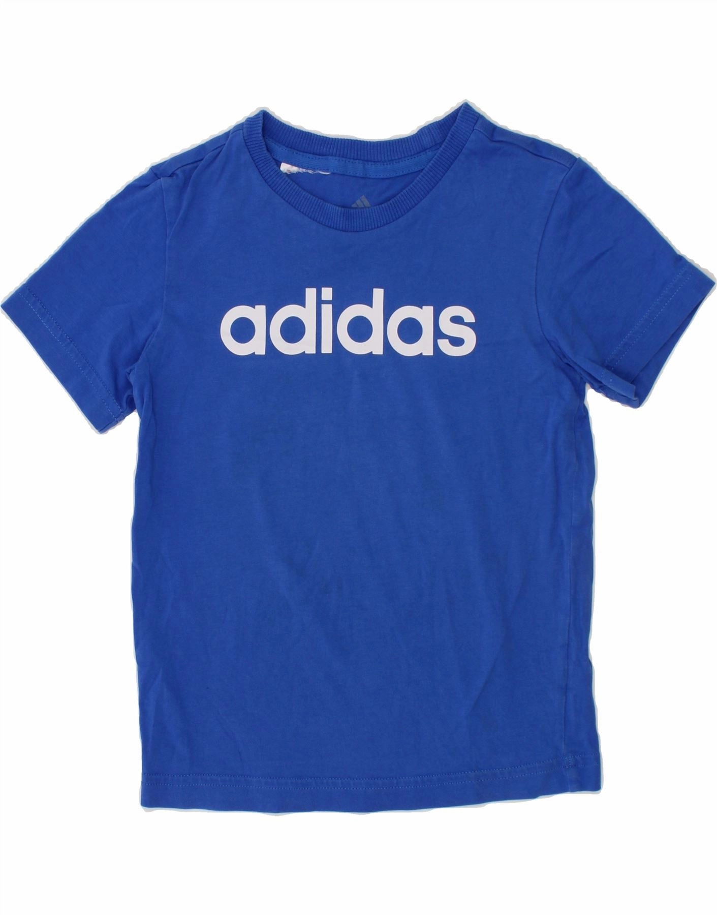 ADIDAS Baby Boys Graphic T-Shirt Top 18-24 Months Blue Layering Essential