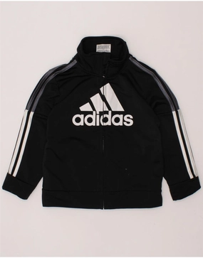 Pink leggings ADIDAS Baby Boys Graphic Tracksuit Top Jacket 18-24 Months Black Polyester