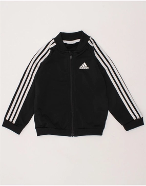 Expose ADIDAS Baby Boys Tracksuit Top Jacket 18-24 Months Black
