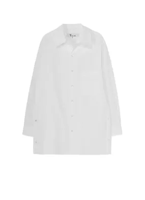 40 BROAD OPEN COLLAR SHIRT WITH COLOR STITCH Sophisticated Style